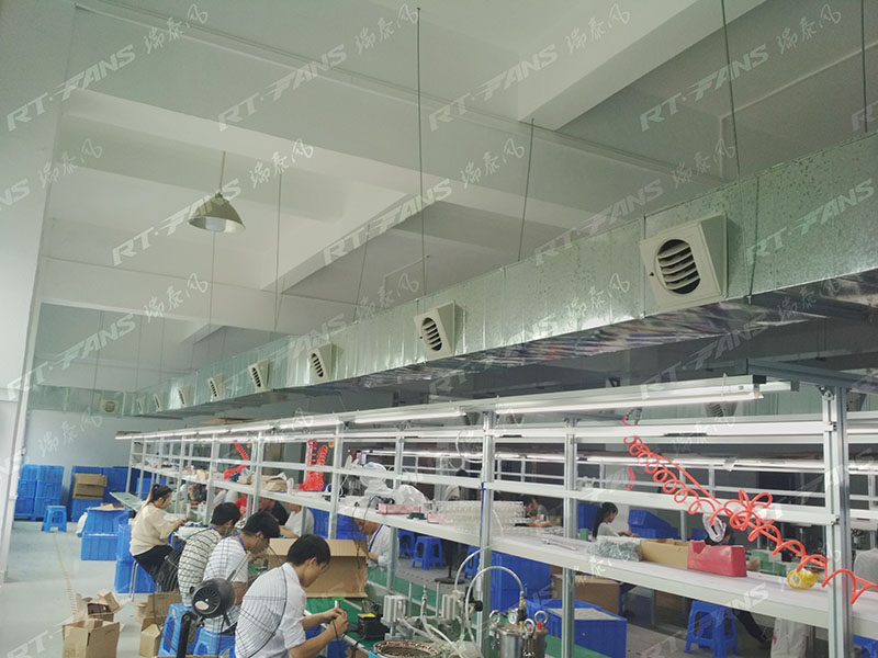 高溫襲來，惠州車間降溫怎么少得了瑞泰風工業(yè)環(huán)?？照{(diào)