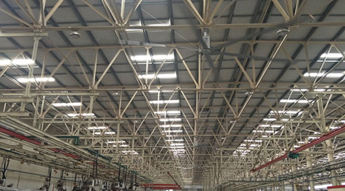 制衣廠如何降溫，瑞泰風(fēng)來給你解答