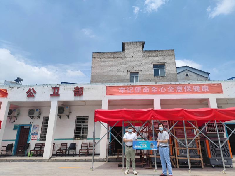 全民抗疫，瑞風(fēng)助力 瑞泰風(fēng)關(guān)愛在行動(dòng)-湖北麻城市檢測(cè)點(diǎn)