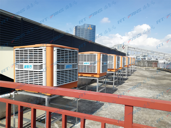 瑞泰風(fēng)車(chē)間降溫通風(fēng)設(shè)備案例圖